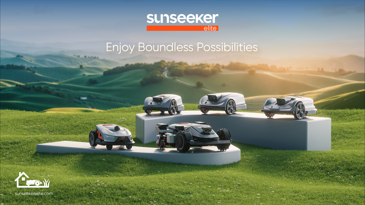 Sunseeker Elite: autonome intelligentie voor de volgende generatie tuinonderhoud