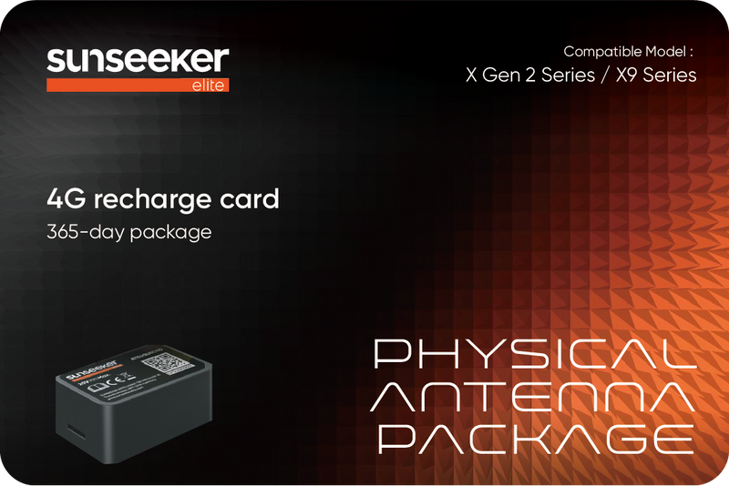 Carte de recharge 4G Pour X4/X5/X7